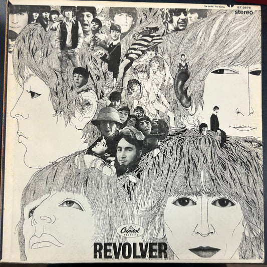 BEATLES = REVOLVER (CDN 1969/GREEN TARGET) (USED)