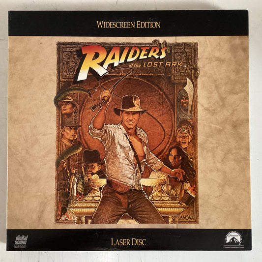 INDIANA JONES : RAIDERS OF THE LOST ARK (LASERDISC) (USED)