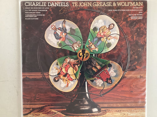 DANIELS, CHARLIE = TE JOHN, GREASE & WOLFMAN (CDA 1978) (USED)