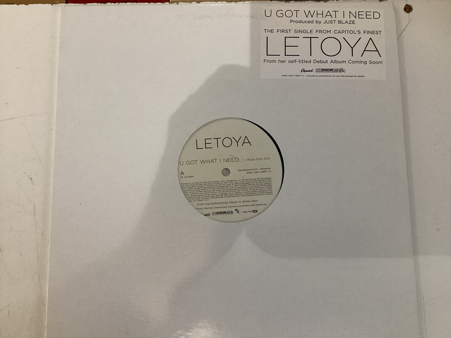 LETOYA = U GOT WHAT I NEED (USA 2004) (USED)