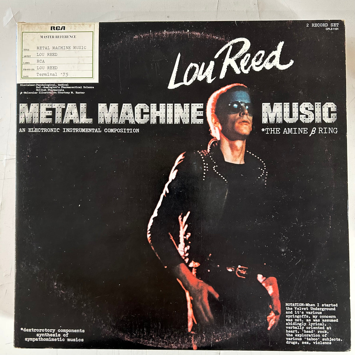 REED, LOU = METAL MACHINE MUSIC (CDN 1975) (USED)