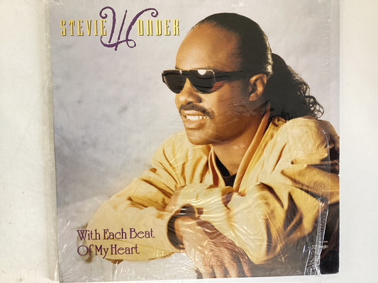 WONDER, STEVIE = WITH EACH BEAT OF MY HEART (CDA 1989) (USED)