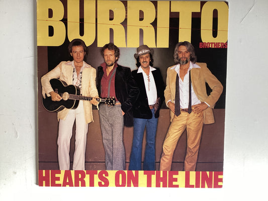 BURRITO BROTHERS = HEARTS ON THE LINE (CDA 1981) (USED)
