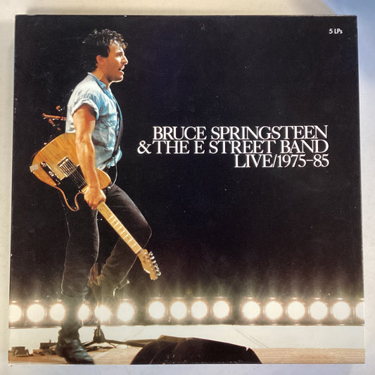 SPRINGSTEEN, BRUCE = LIVE/1975-85 (5 LP BOX) (CDN 1986) (USED)