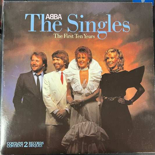 ABBA = SINGLES: FIRST TEN YEARS (CDN 1982) (USED)