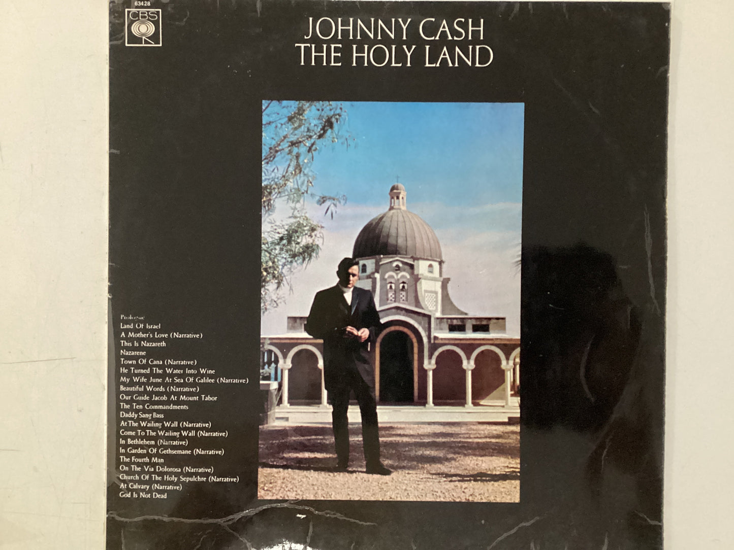 CASH, JOHNNY = THE HOLY LAND (UK 1969) (USED)