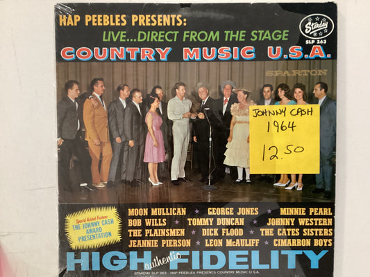 CASH, JOHNNY = COUNTRY MUSIC USA (CDA 1964) (USED)