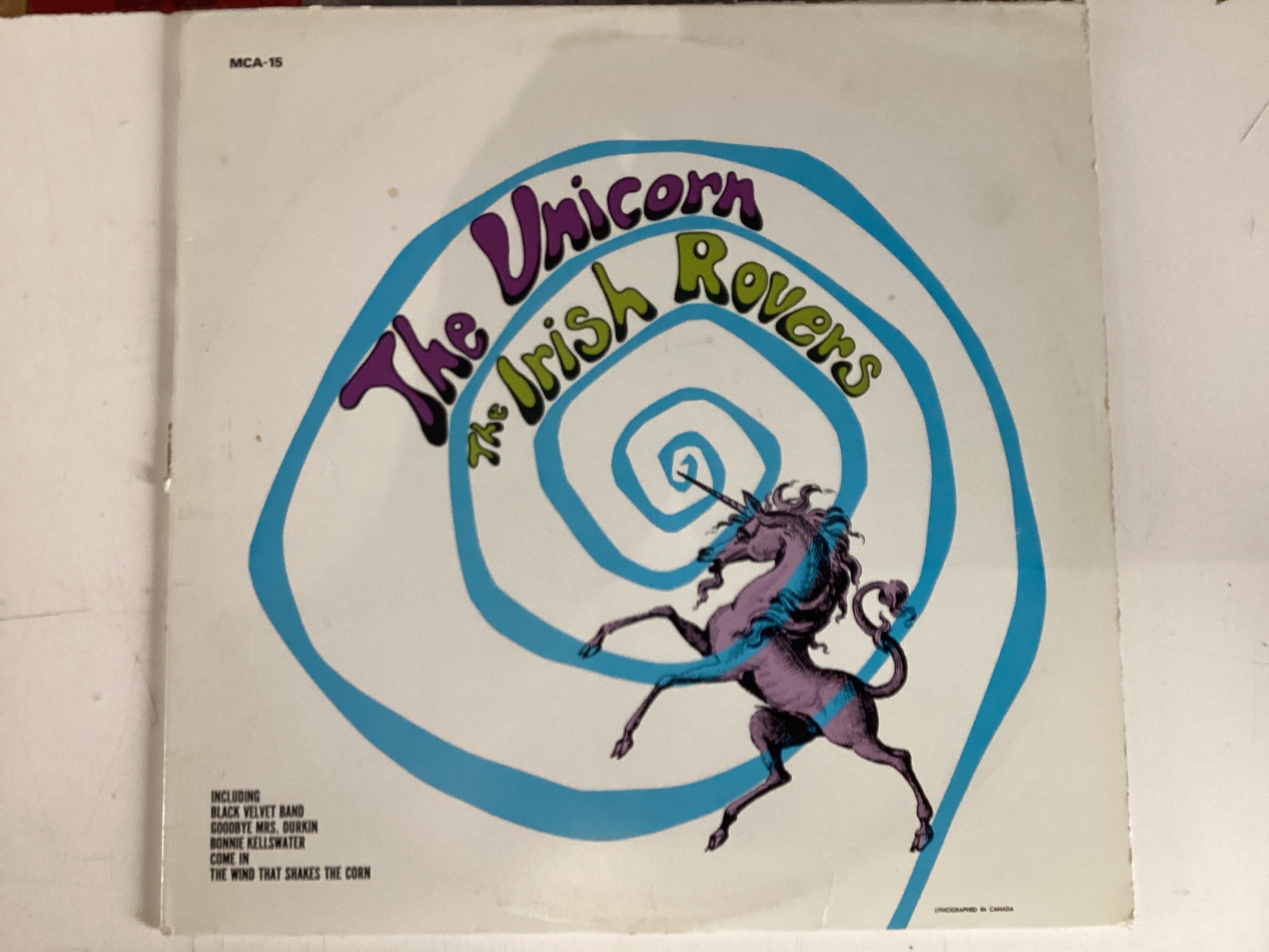 THE IRISH ROVERS = THE UNICORN (USA 1973) (USED)