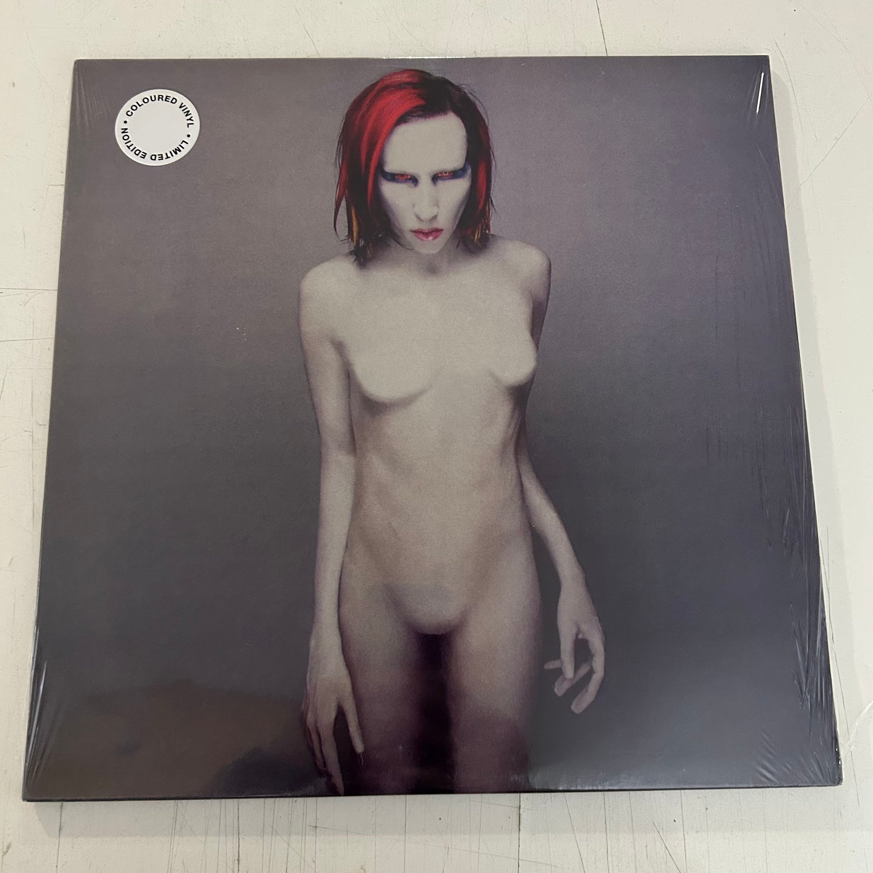 MARILYN MANSON = MECHANICAL ANIMALS (2LP/180G/WHITE) (REISSUE) (USED)