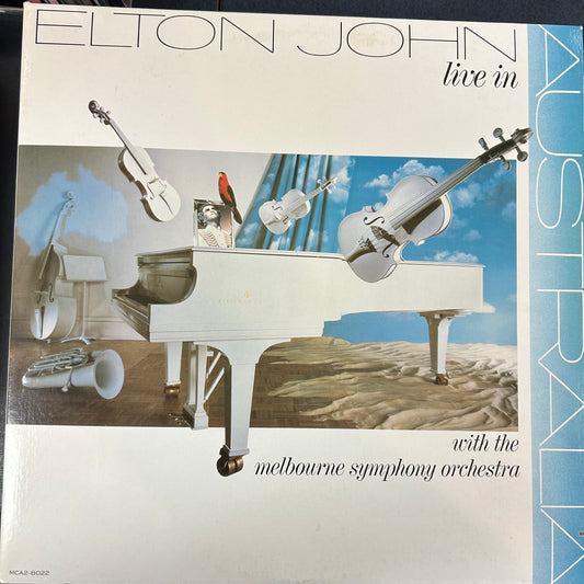 JOHN, ELTON = LIVE IN AUSTRALIA (CDN 1987) (USED)