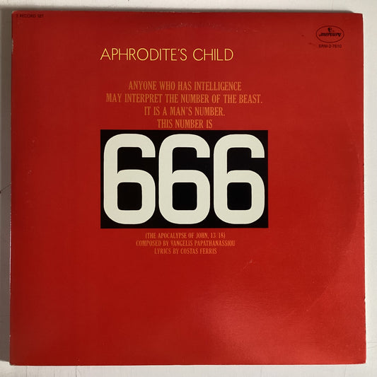 APHRODITE’S CHILD = 666 (CDN 1980s REISSUE) (USED)