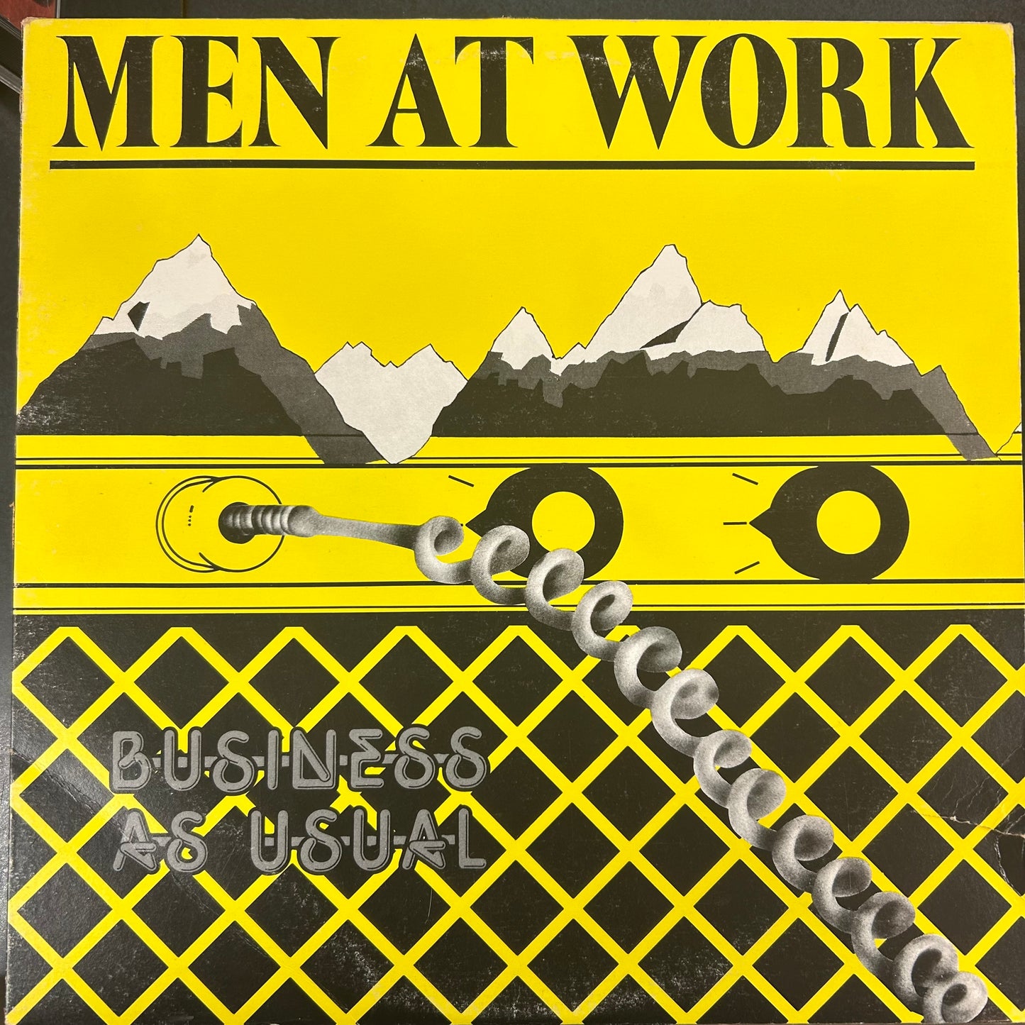 MEN AT WORK = BUSINESS AS USUAL (CDN 1981) (USED)