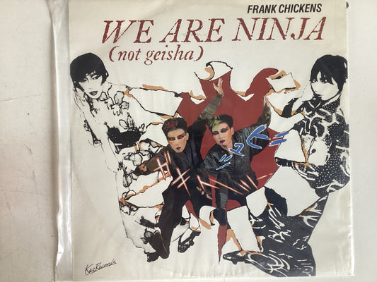 FRANK CHICKENS = WE ARE NINJA (UK 1984) (USED)