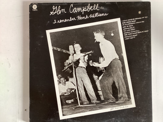 CAMPBELL, GLEN = I REMEMBER HANK WILLIAMS (CDA 1967) (USED)