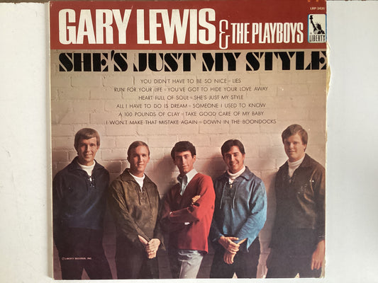 GARY LEWIS & THE PLAYBOYS = SHE’S JUST MY STYLE (USA 1966) (USED)