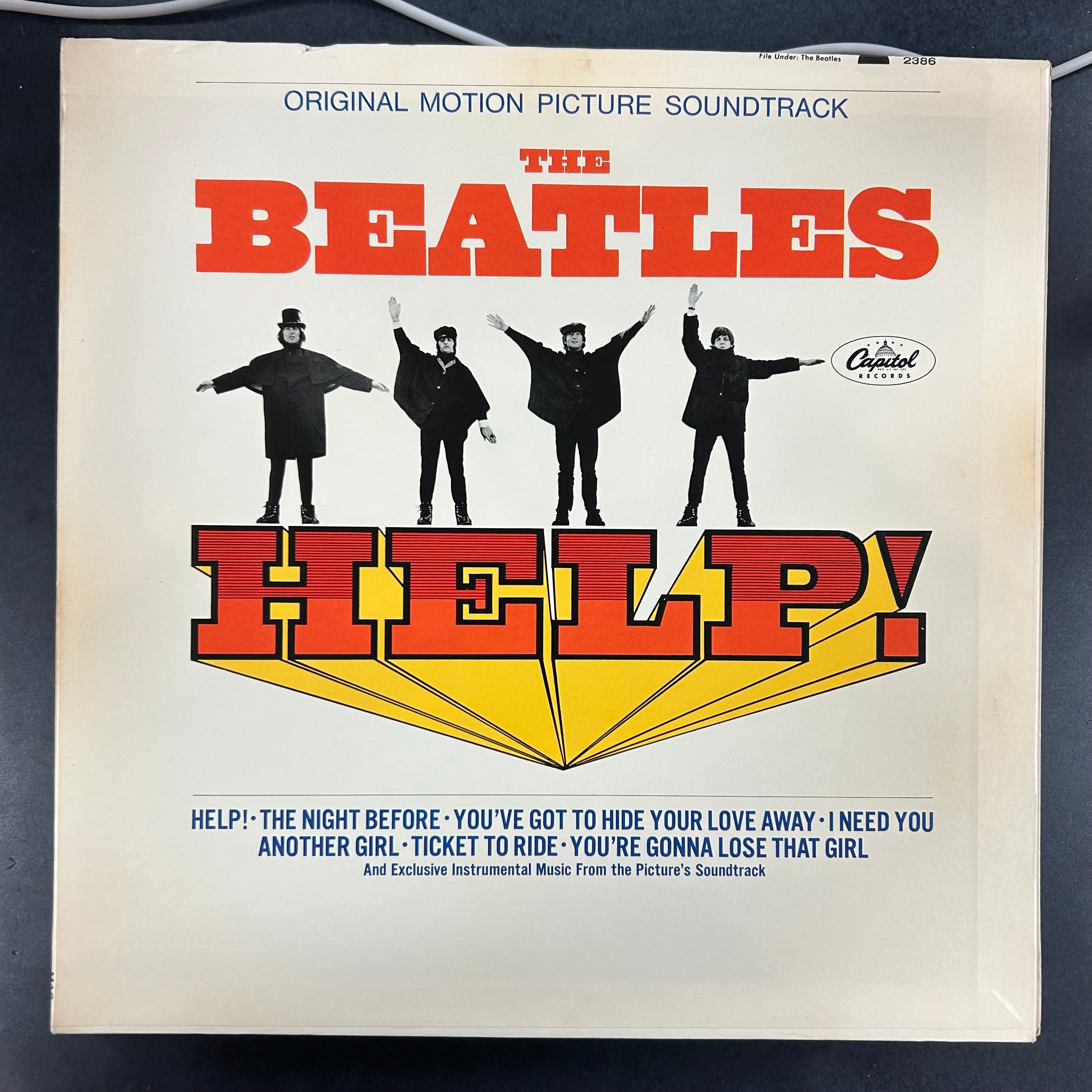 BEATLES = HELP! (OST) [MONO] (CDN 1965) (USED)