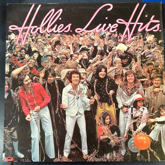 HOLLIES = LIVE HITS (UK 1976) (USED)