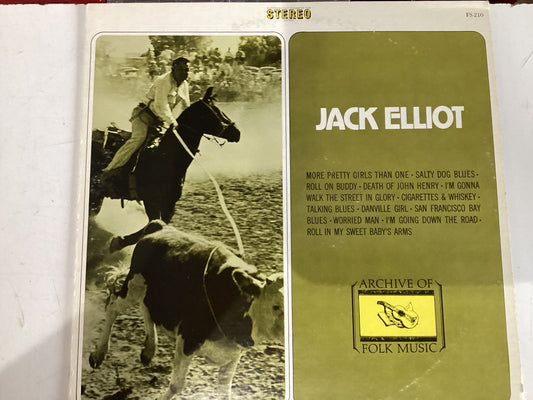 ELLIOT, JACK = ARCHIVE OF FOLK MUSIC (USA 1972) (USED)