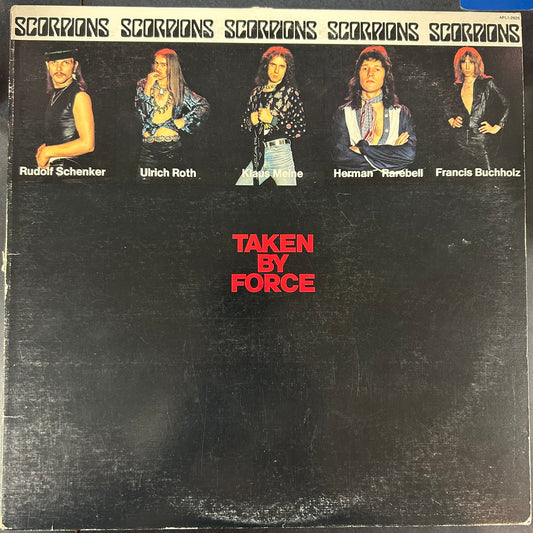 SCORPIONS = TAKEN BY FORCE (CDN 1978) (USED)