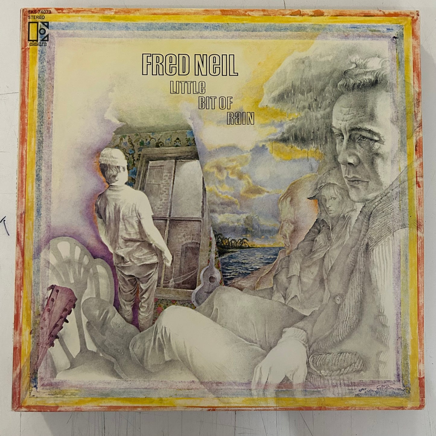 NEIL, FRED = LITTLE BIT OF RAIN (USA 1970s REISSUE) (USED)