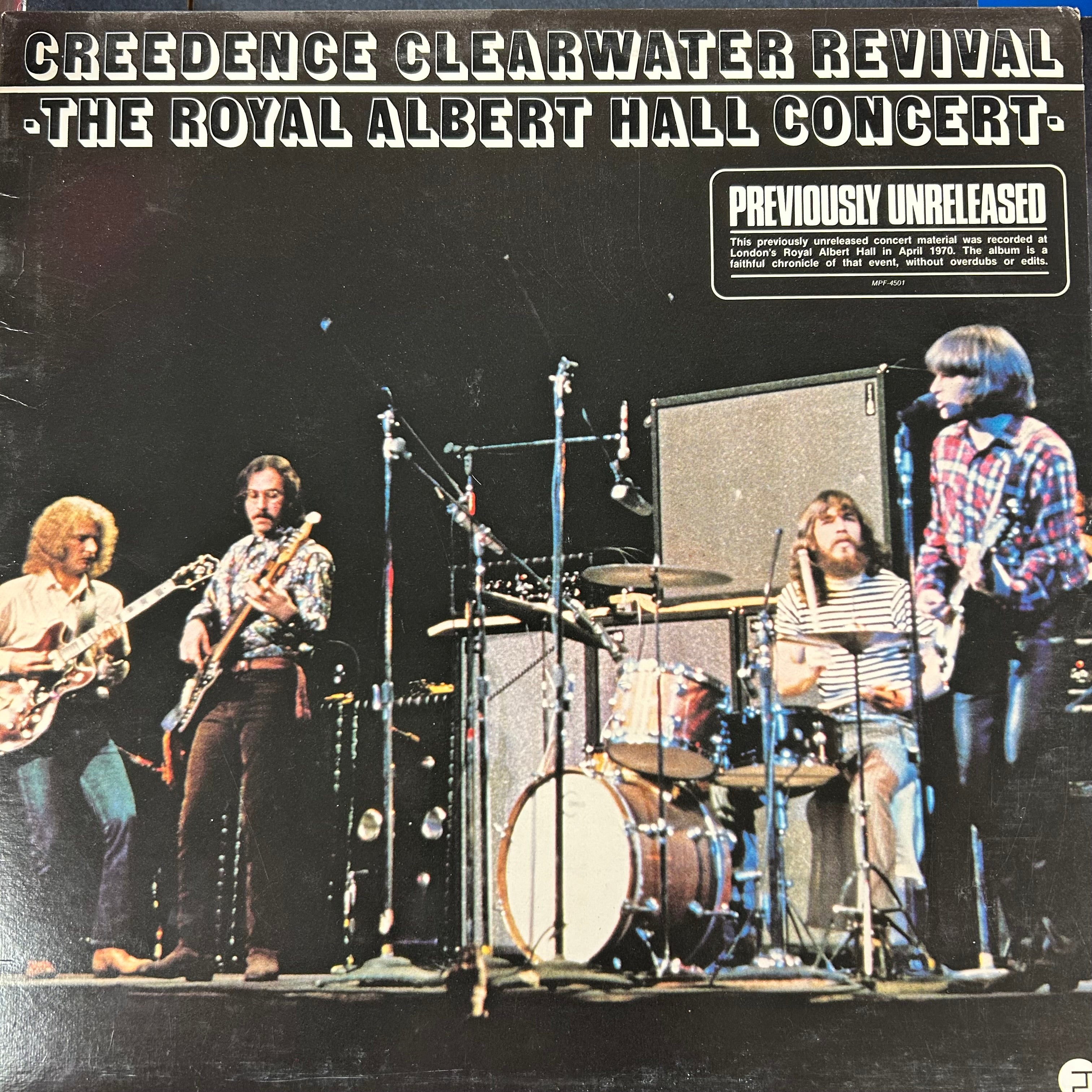CREEDENCE CLEARWATER REVIVAL = ROYAL ALBERT HALL CONCERT (CDN 1980) (USED)