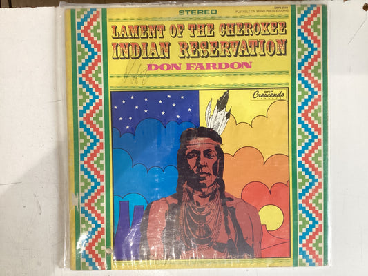 FARDON, DON = LAMENT OF THE CHEROKEE INDIAN RESERVATION (USA 1968) (USED)