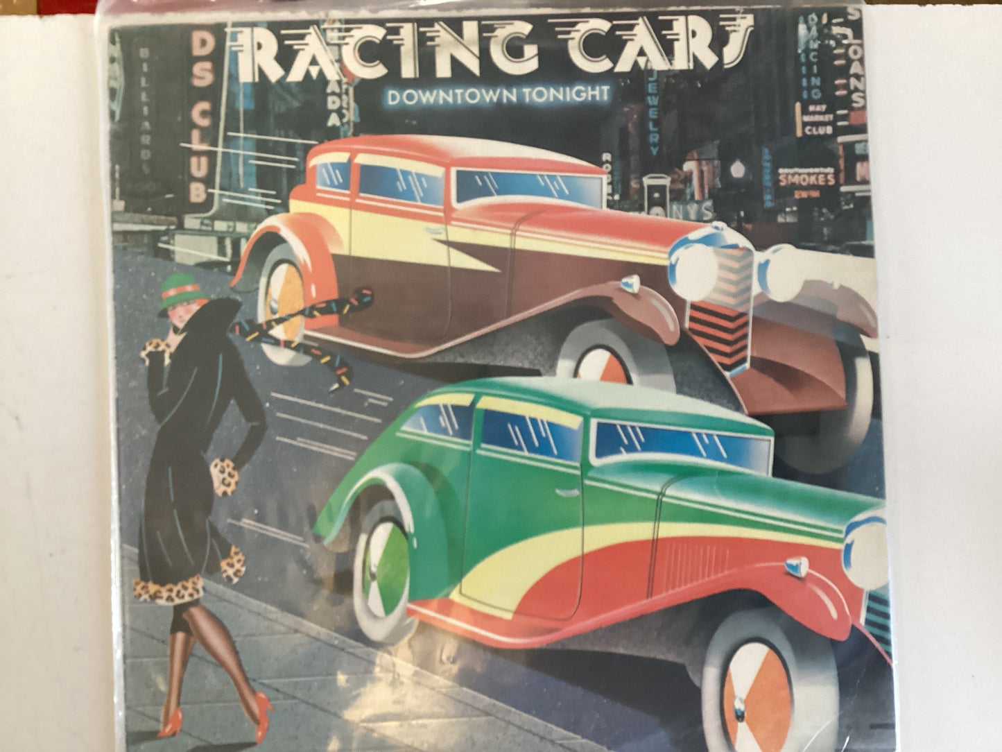 RACING CARS = DOWNTOWN TONIGHT (UK 1976) (USED)