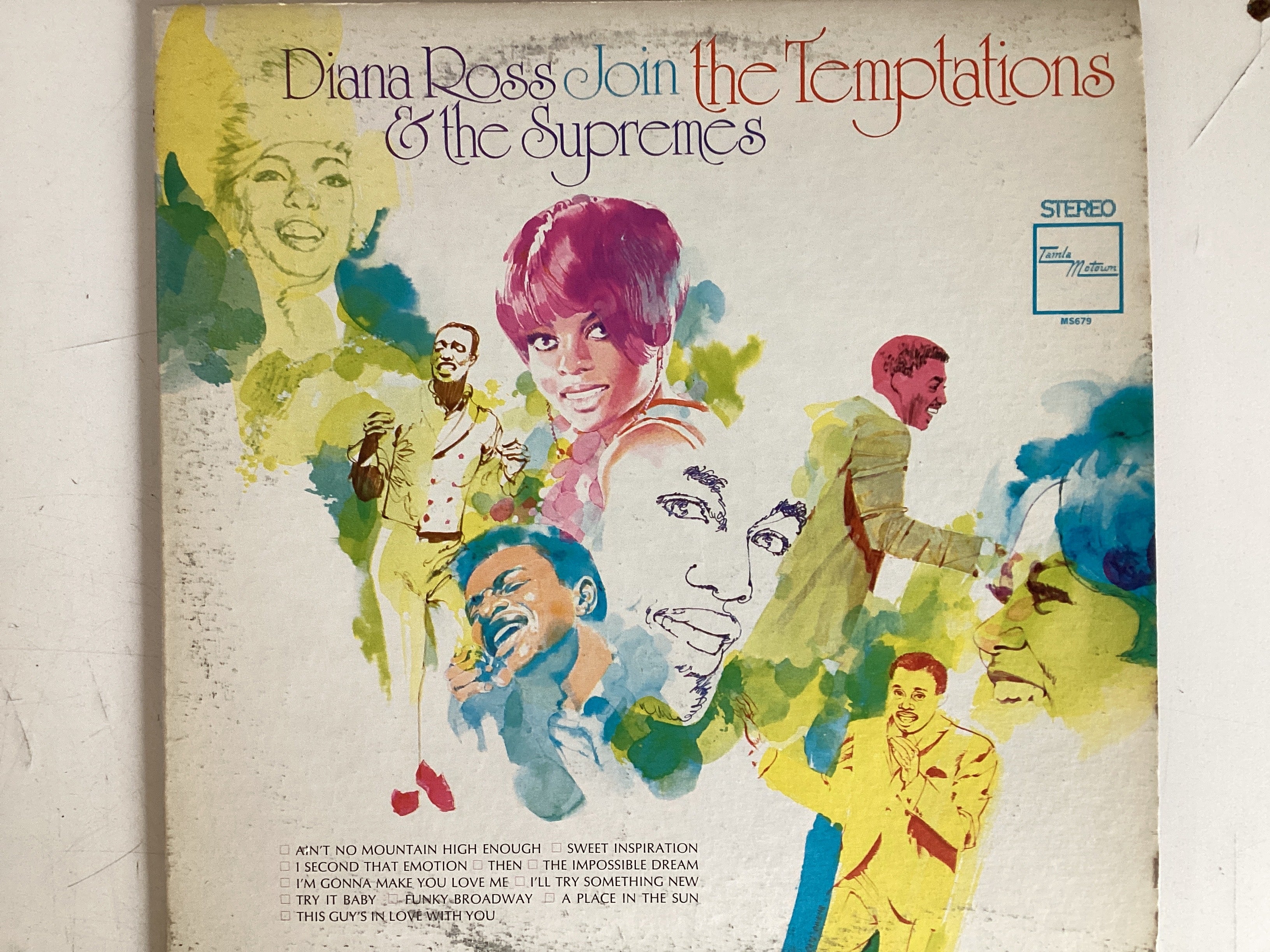 DIANA ROSS AND THE SUPREMES = JOIN THE TEMPTATIONS (CDA 1968) (USED)