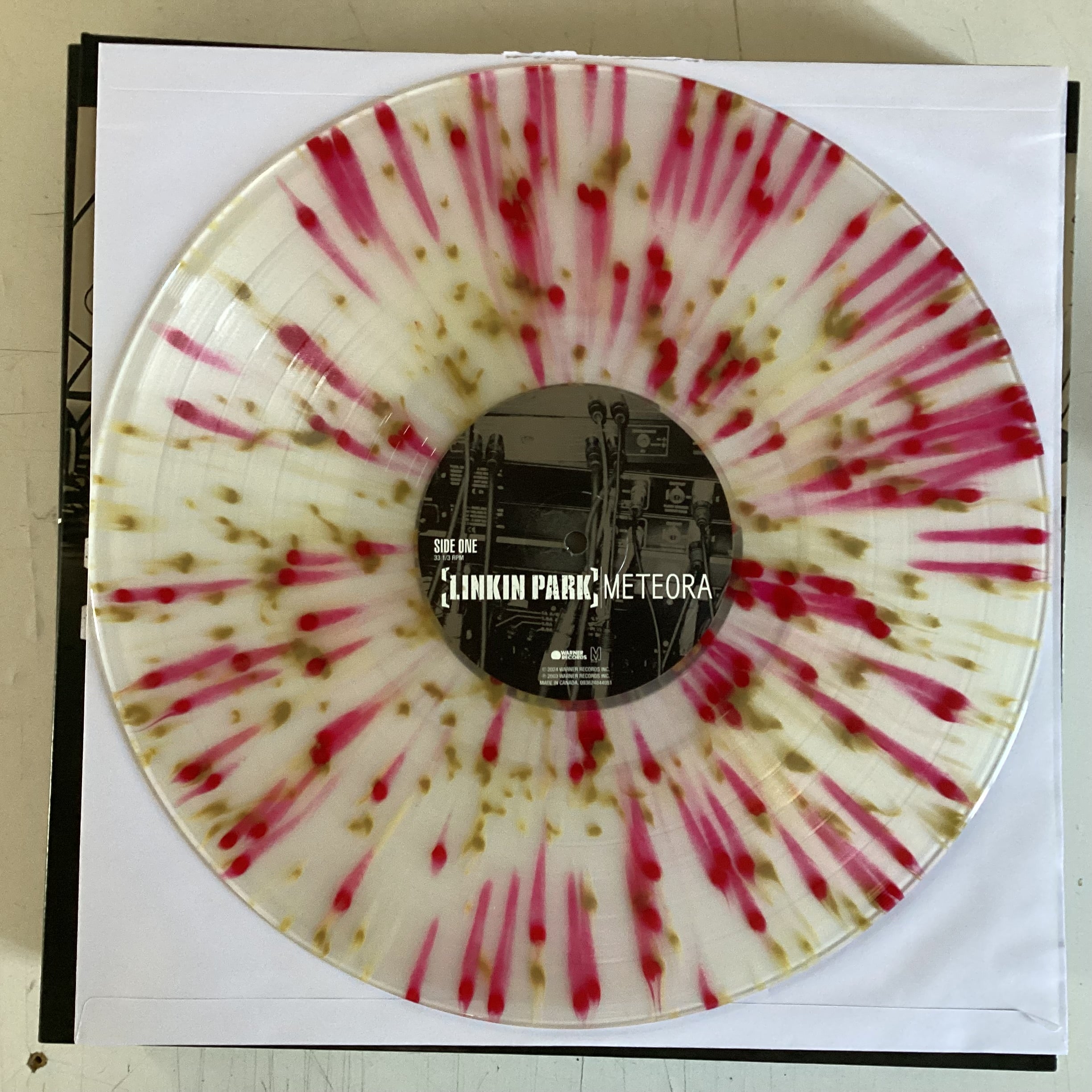 LINKIN PARK = METEORA (180G/SPLATTER) (EU 2024 REISSUE) (USED)