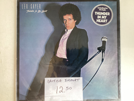 SAYER, LEO = THUNDER IN MY HEART (UK 1977) (USED)