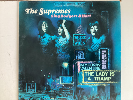 THE SUPREMES = SING ROGERS AND HART (USA 1967) (USED)