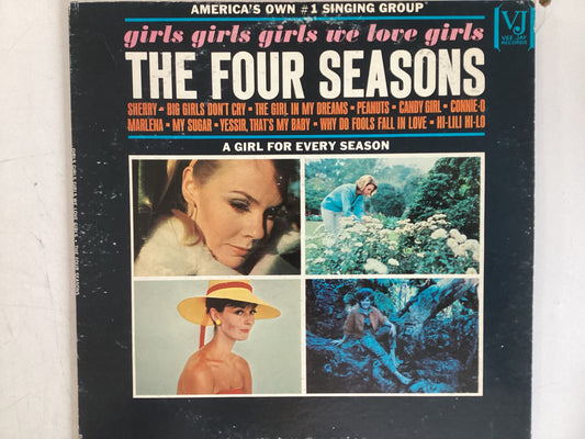 THE FOUR SEASONS = GIRLS GIRLS GIRLS WE LOVE GIRLS (USA 1965) (USED)