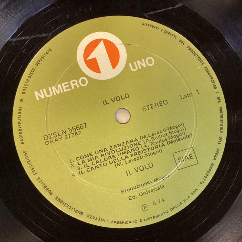 IL VOLO = IL VOLO (ITALY 1974) (USED)