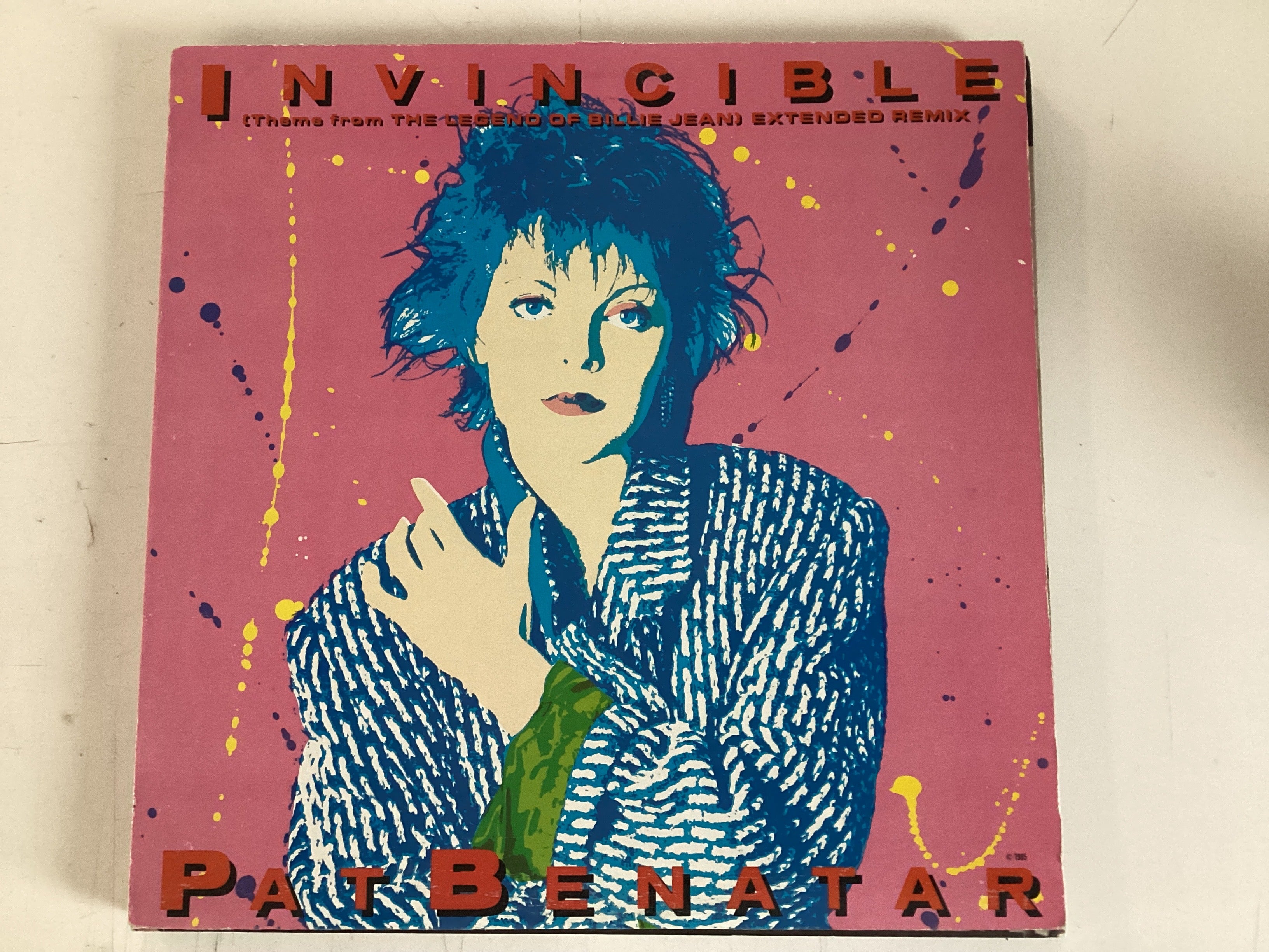 BENATAR, PAT = INVINCIBLE (CDA 1985) (USED)