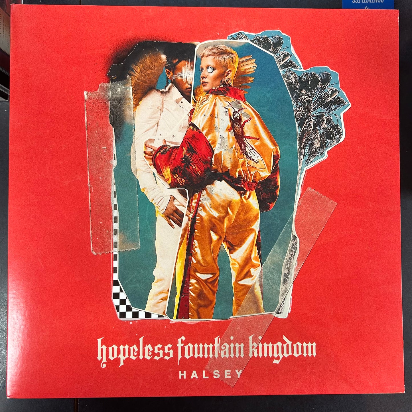 HALSEY = HOPELESS FOUNTAIN KINGDOM (180G/TEAL SPLATTER) (EU 2017) (USED)