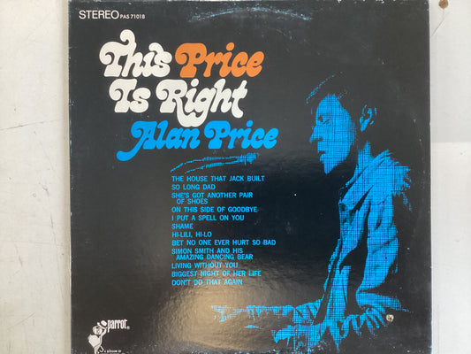 PRICE, ALAN = THIS PRICE IS RIGHT (CDA 1967) (USED)