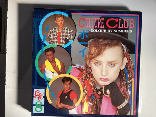 CULTURE CLUB = COLOUR BY NUMBERS (CDA 1983) (USED)