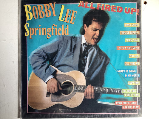 SPRINGFIELD, BOBBY LEE = ALL FIRED UP! (CDA 1987) (USED)