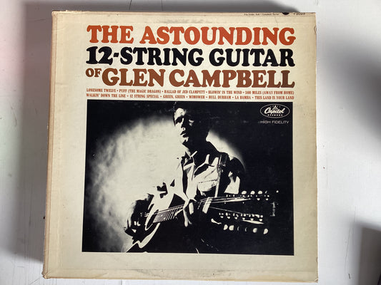 CAMPBELL, GLEN = THE ASTOUNDING 12-STRING GUITAR (CDA 1964) (USED)