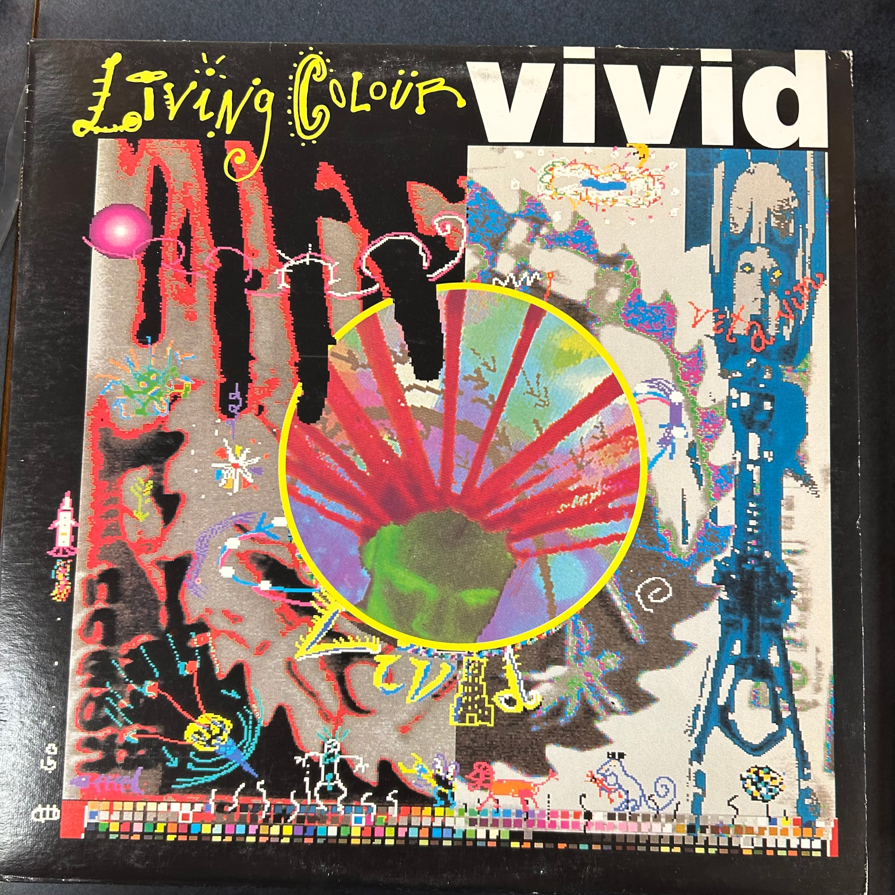 LIVING COLOUR = VIVID (CDN 1988) (USED)