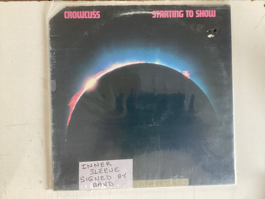 CROWCUSS = STARTING TO SHOW (CDA 1980) (USED)