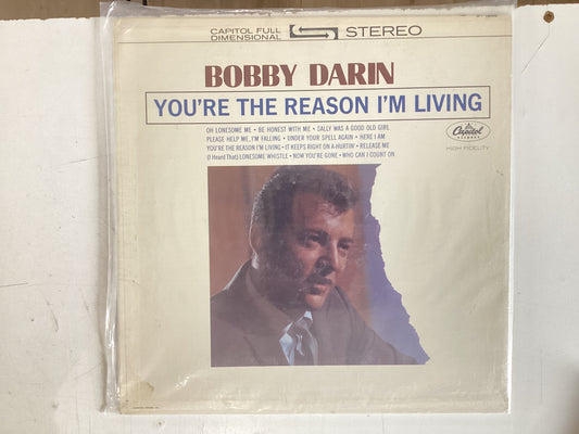 DARIN, BOBBY = YOU’RE THE REASON I’M LIVING (USA 1963) (USED)
