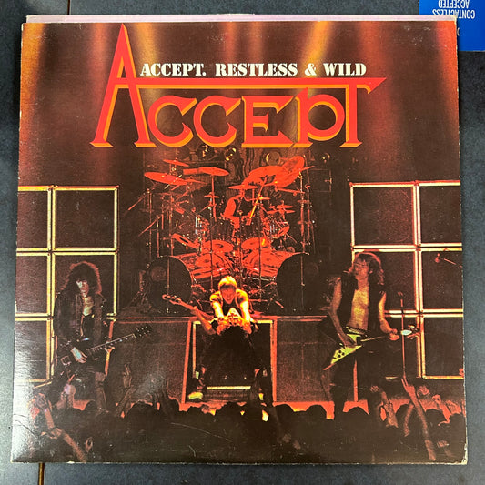 ACCEPT = RESTLESS & WILD (CDN 1983) (USED)