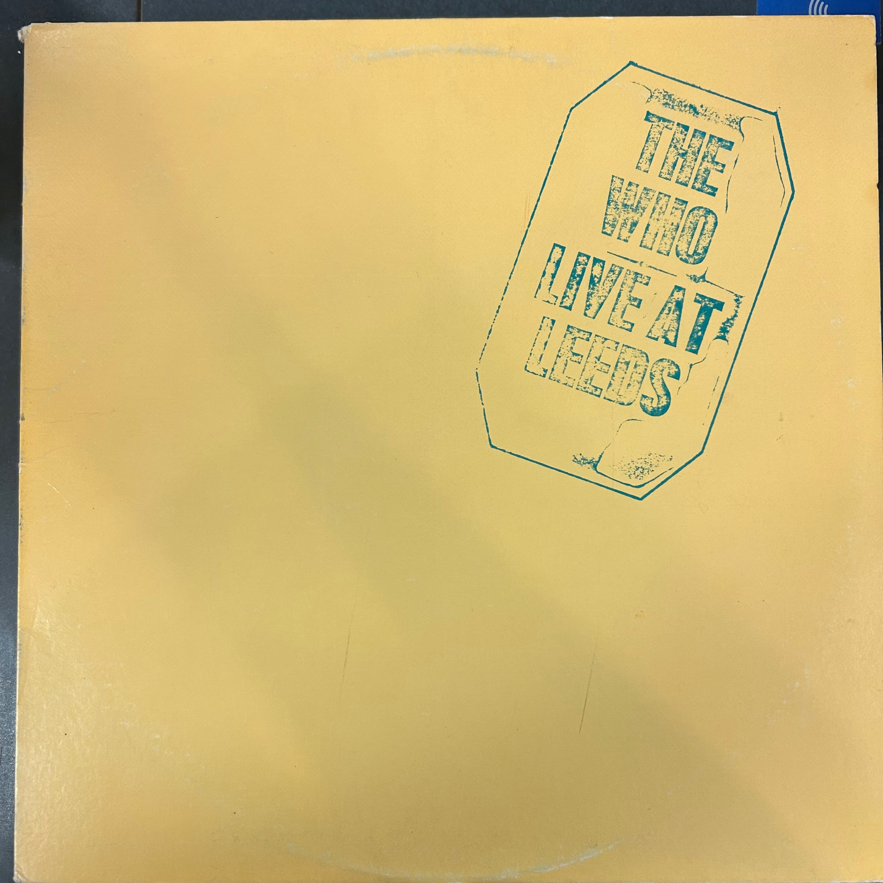 WHO = LIVE AT LEEDS (US 1977 REISSUE) (USED)