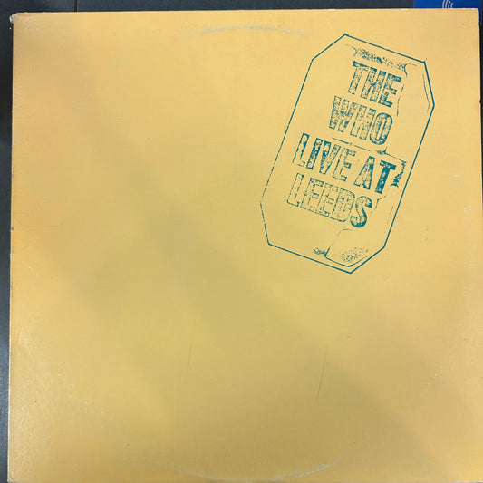 WHO = LIVE AT LEEDS (US 1977 REISSUE) (USED)