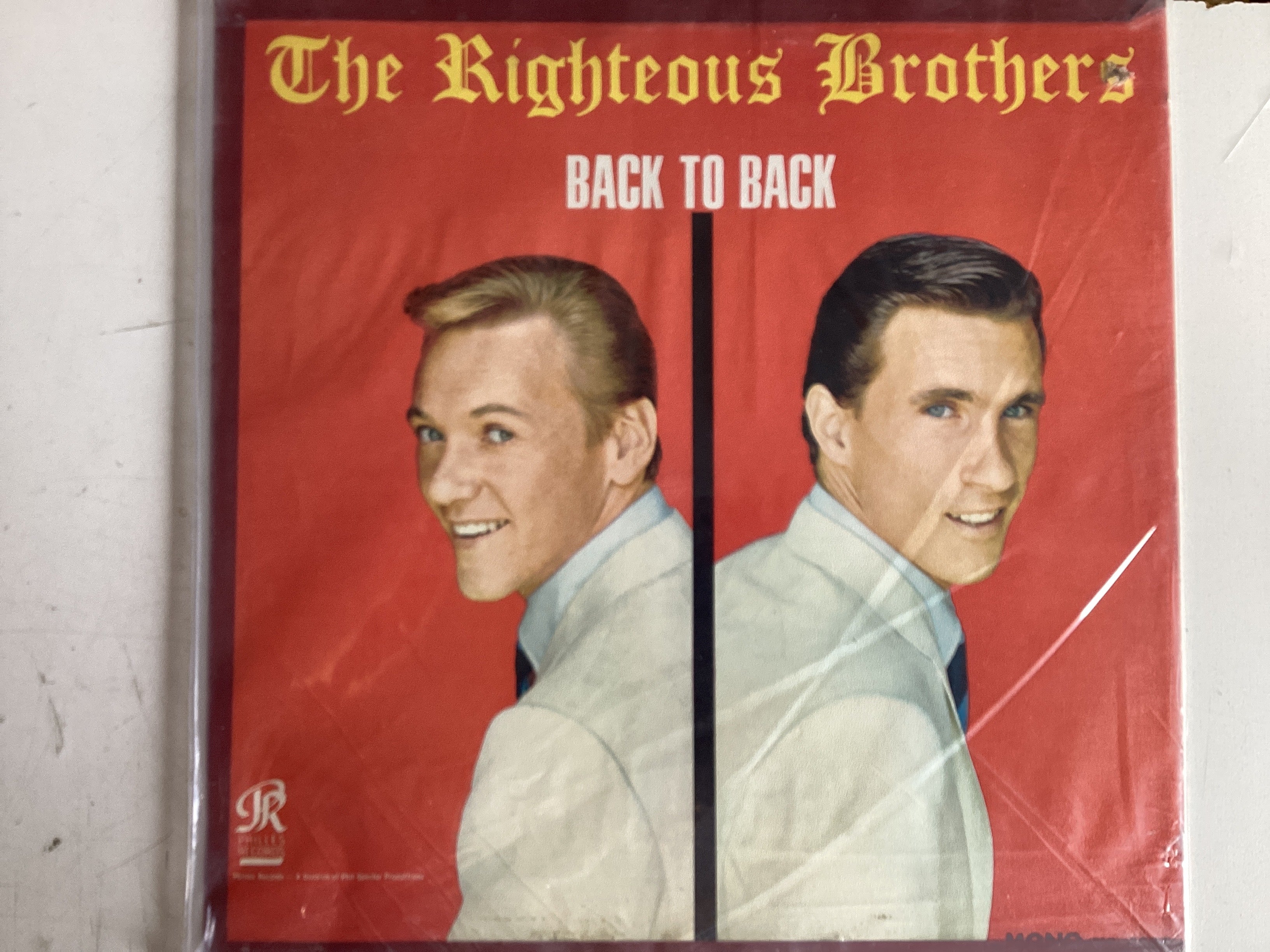 RIGHTEOUS BROTHERS = BACK TO BACK (CDA 1965) (USED)