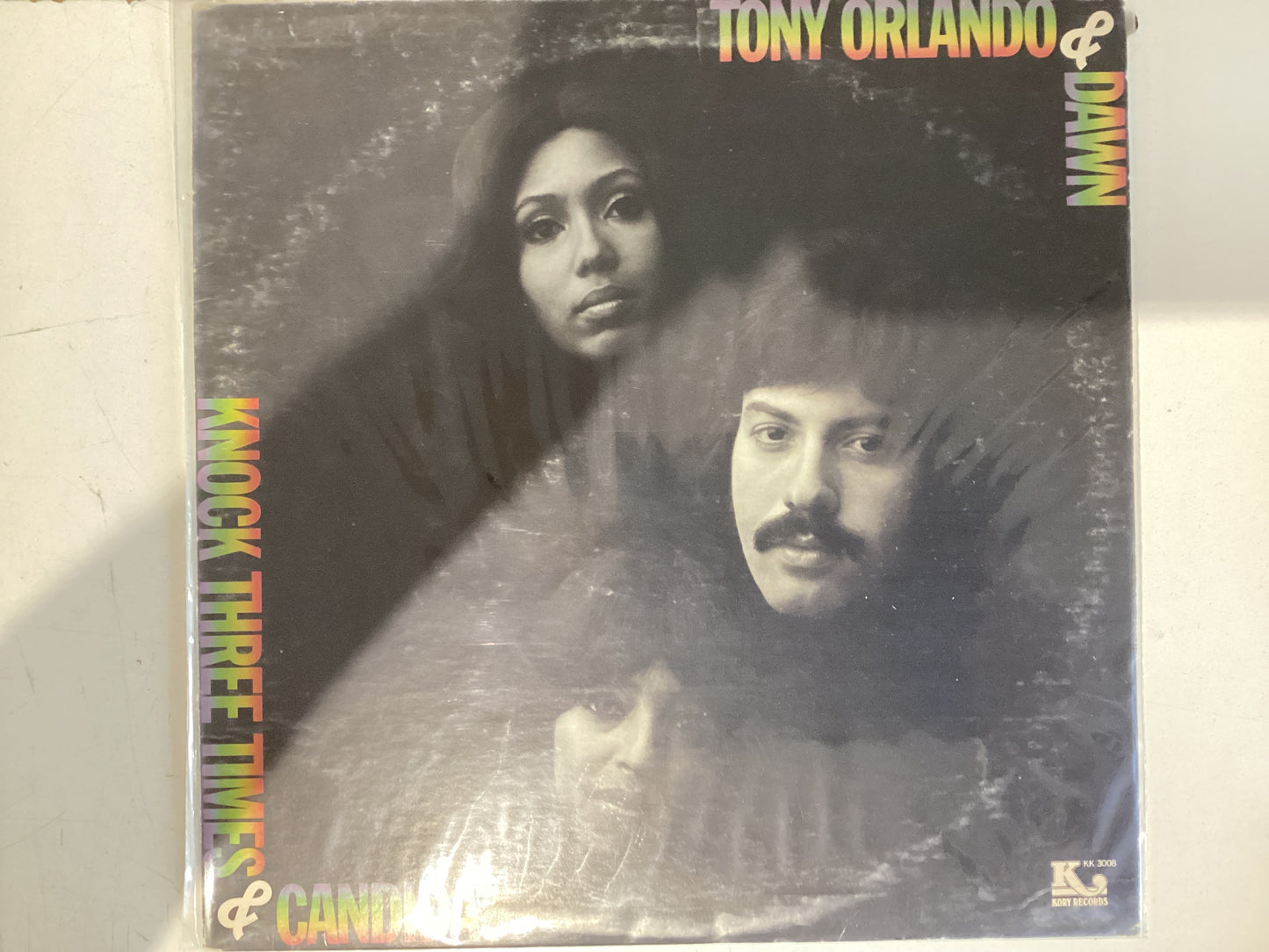 TONY ORLANDO AND DAWN = KNOCK THREE TIMES (USA 1976) (USED)