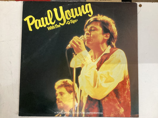 PAUL YOUNG WITH THE Q TIPS = SELF TITLED (UK 1984) (USED)