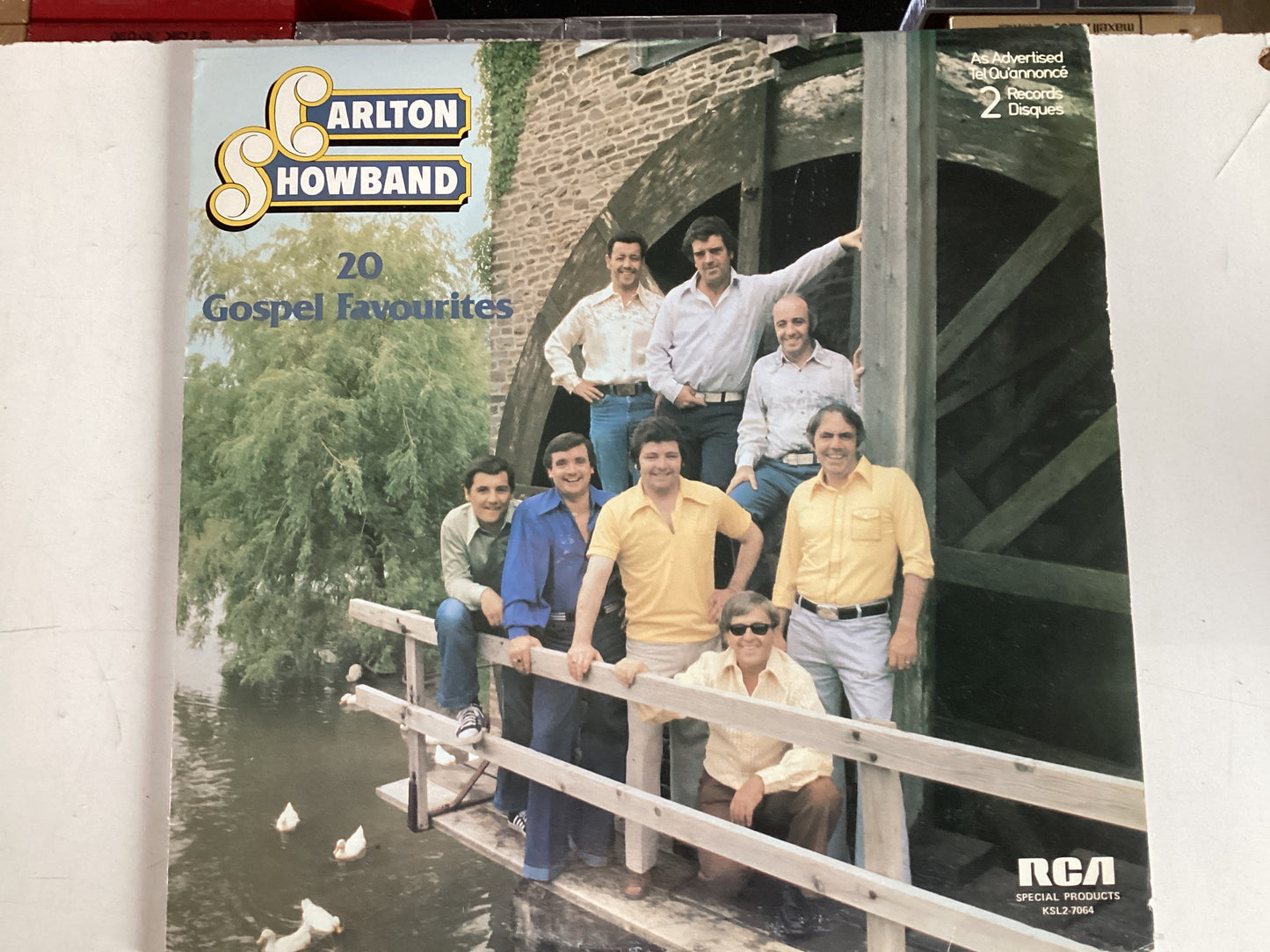 CARLTON SHOWBAND = 20 GOSPEL FAVOURITES (CDA 1977) (USED)