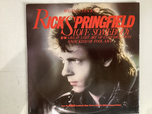SPRINGFIELD, RICK = LOVE SOMEBODY (UK 1984) (USED)